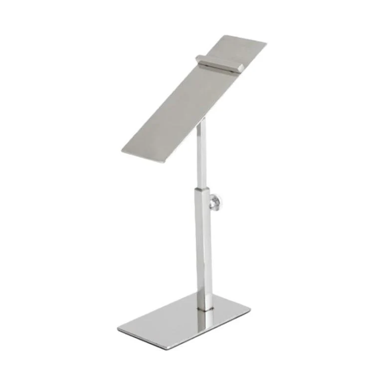 Stainless Steel Shoe Racks High-Heeled Shoe Display Stands, Style: 140x50mm Mirror Finish Adjustable Foot