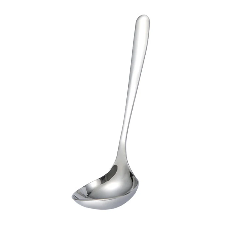 Stainless Steel Soup Spoon Restaurant Common Spoon Household Rice Bowl, Size:Large
