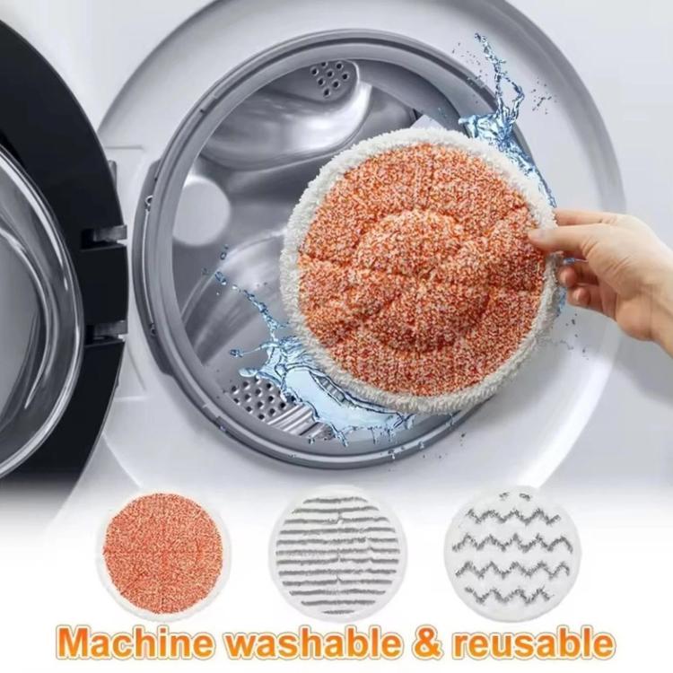 Steam Mop Pads For Shark S7000 / S7000AMZ / S7001 / S7001TGT(Grey) - Image 3