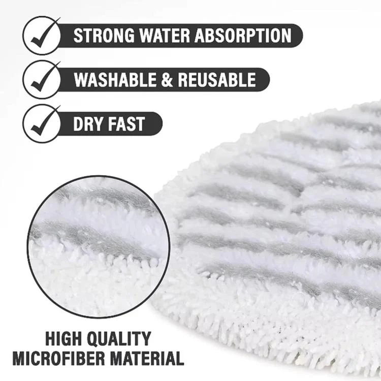 Steam Mop Pads For Shark S7000 / S7000AMZ / S7001 / S7001TGT(Grey) - Image 7