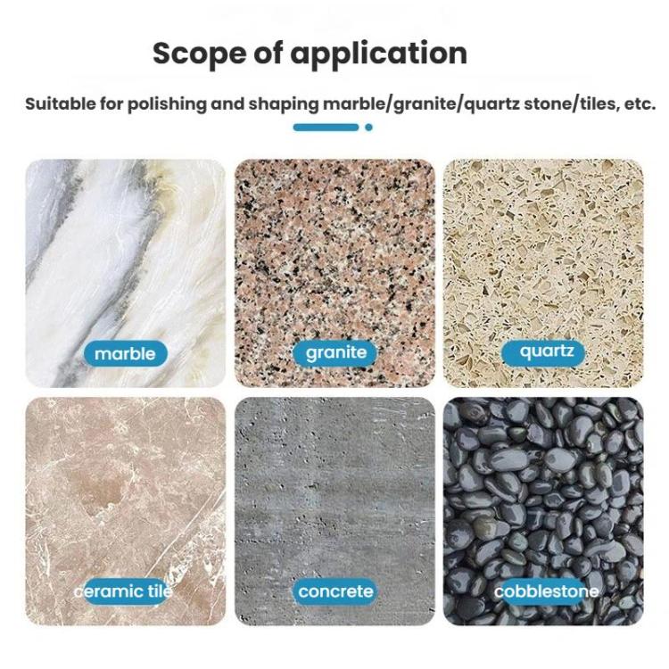Stone Edge Grinding Wheel Marble Granite Tile Trimming Chamfering Tool, Spec: Rounded Edge 35mm - Image 6