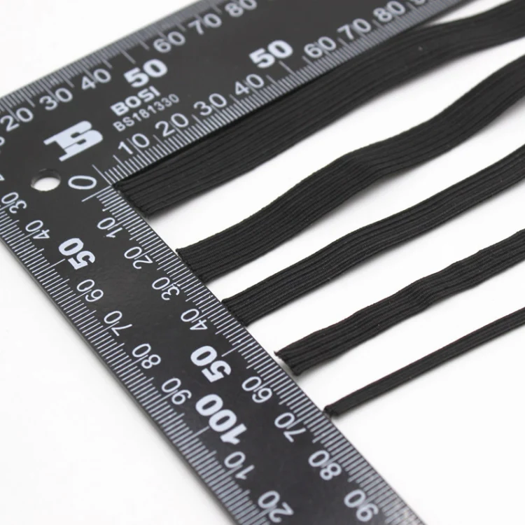 Stretch Rope Clothing Elastic Ribbon Trim Sewing Fabric DIY Garment Accessories, Width:9mm 82 Yards(Black) - Image 4