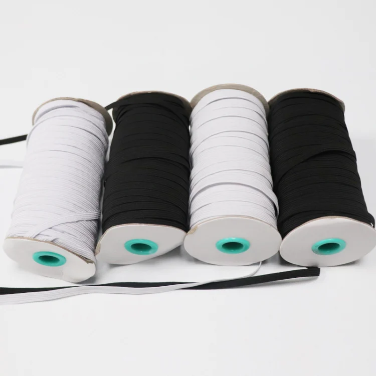 Stretch Rope Clothing Elastic Ribbon Trim Sewing Fabric DIY Garment Accessories, Width:9mm 82 Yards(Black) - Image 5