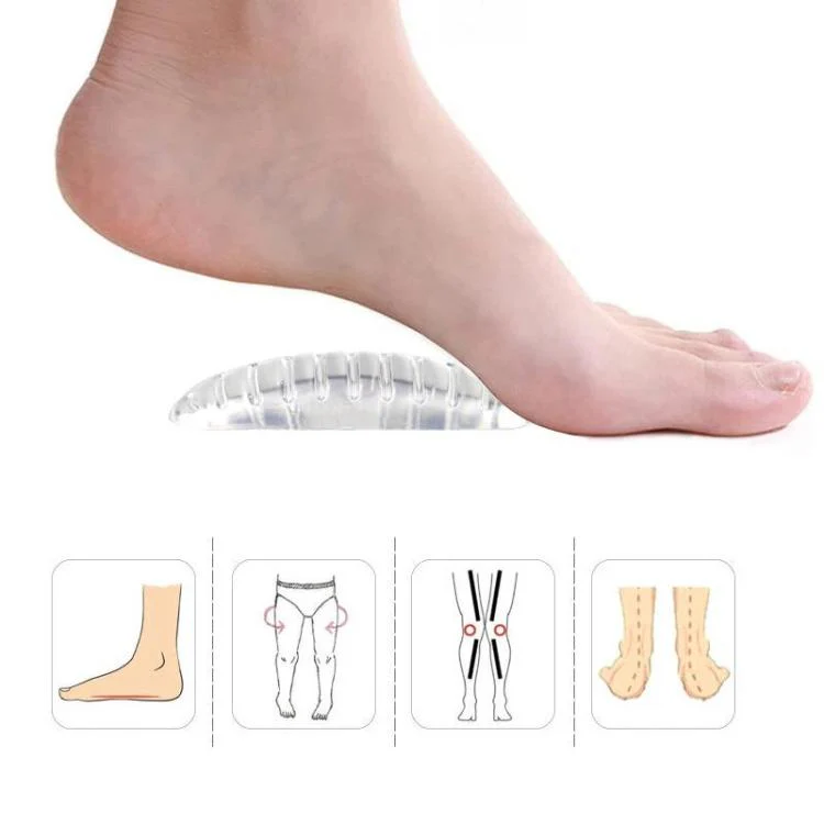 Striped Arch Support Anti-Slip Insole(Transparent) - Image 5