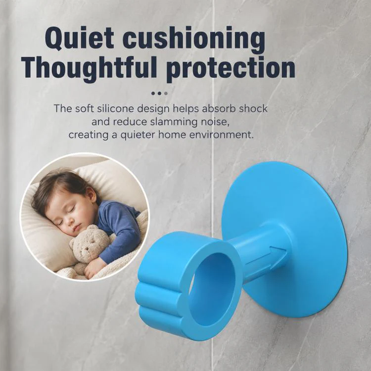 Suction Cup Door Handle Silent Anti-collision Protective Pad(Yellow) - Image 8