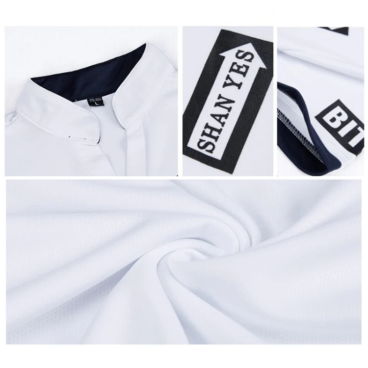 Summer Men T-Shirt Half-Sleeved Sports Suit, Size: XXL(White) - Image 4