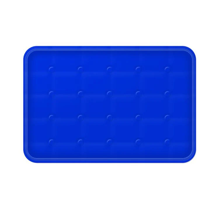 Summer Single Person Cooling Gel Seat Cushion Pressure Activated Cooling Mat, Size: 30x50cm(Royal Blue)