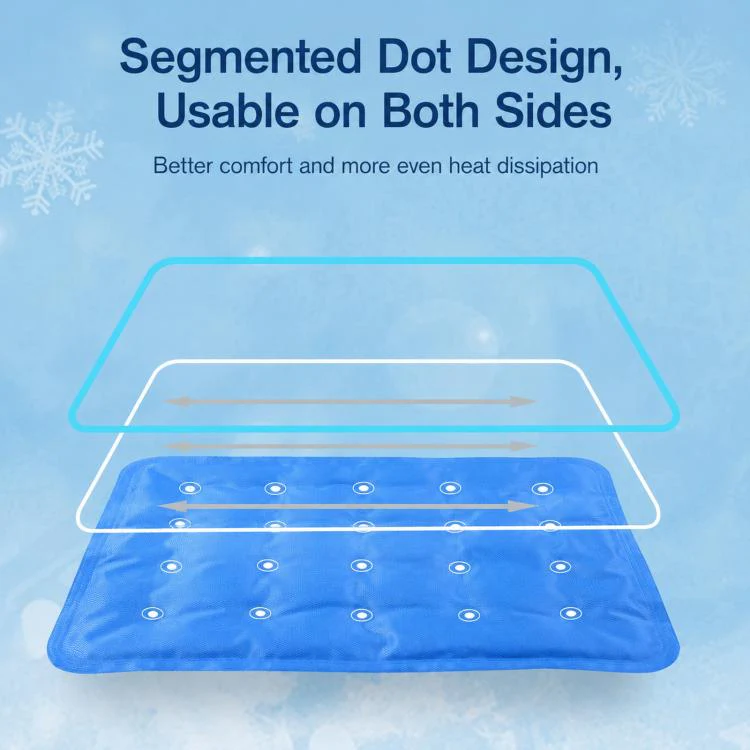 Summer Single Person Cooling Gel Seat Cushion Pressure Activated Cooling Mat, Size: 50x60cm(Royal Blue) - Image 5