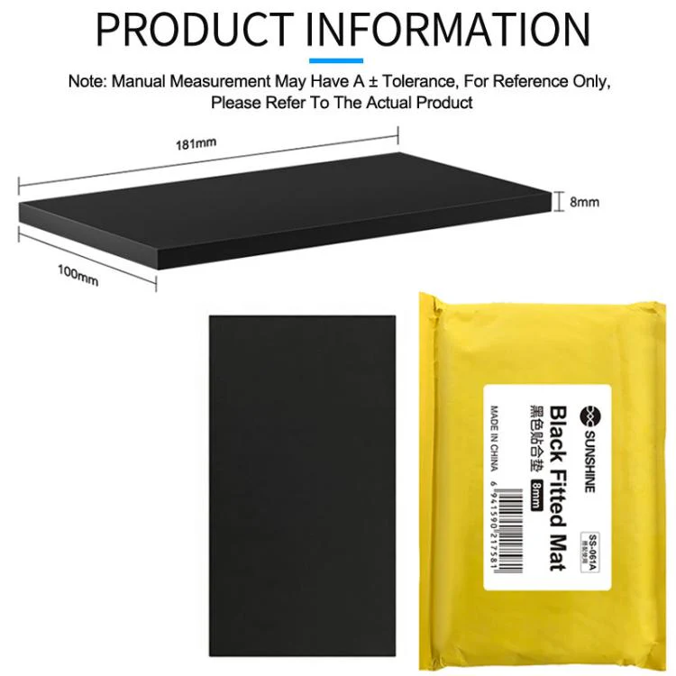 Sunshine 8mm Black Laminating Pad for Sunshine SS-061A Laminating Mold - Image 7