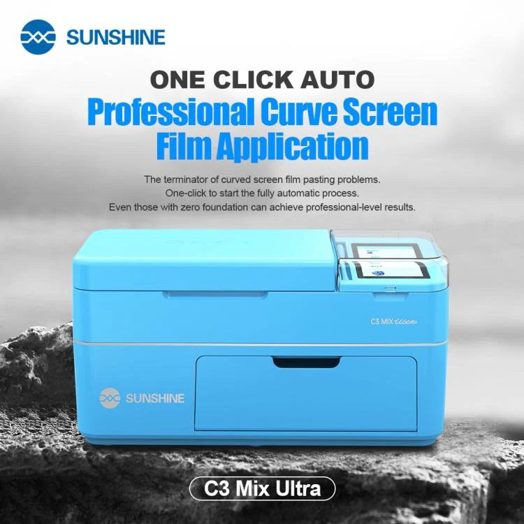 SUNSHINE C3 Mix Ultra 12.9-inch Smart Vacuum Auto-positioning Cutting & Laminating Machine with UV Curing, Plug:EU Plug - Image 2