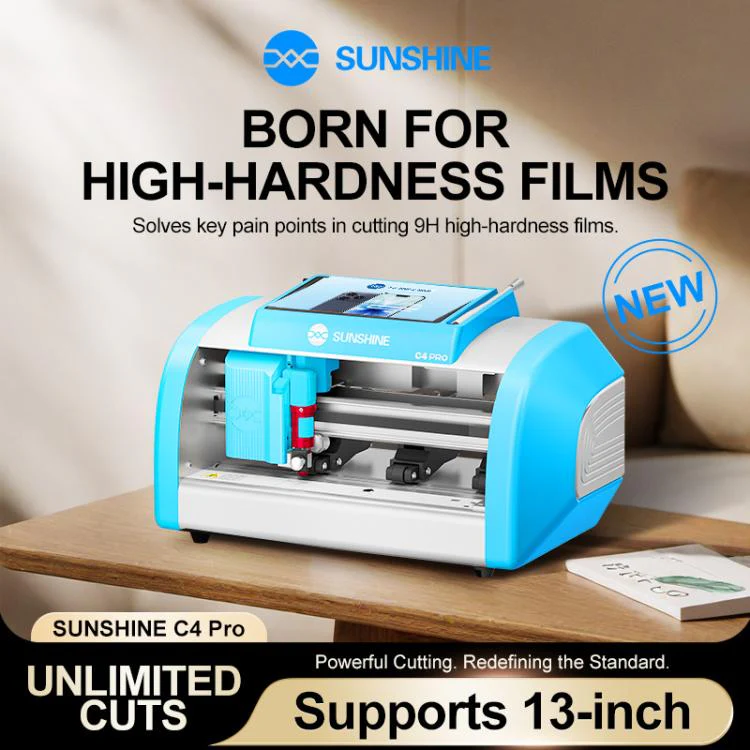 SUNSHINE C4 Pro 13-inch Intelligent High-Hardness Film Cutting Machine, Plug:EU Plug - Image 2