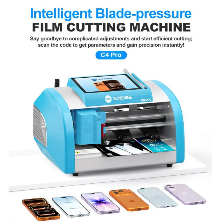 SUNSHINE C4 Pro 13-inch Intelligent High-Hardness Film Cutting Machine, Plug:UK Plug - Image 3