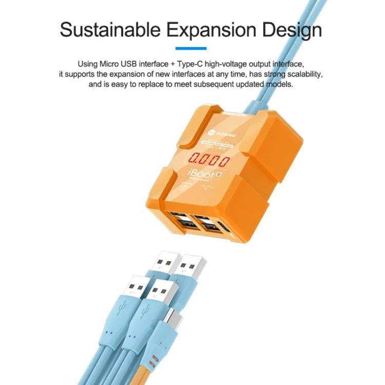 SUNSHINE iBoot D For iPhone Android Power Cable Mobile Phone Repair Tool Battery Power Test Boot Cable - Image 3