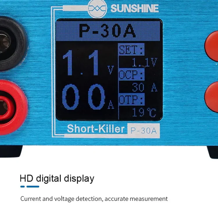 SUNSHINE P-30A Smart Anti-Burning Universal Mobile Phone Component Repair Motherboard Fault Detector, EU Plug - Image 6