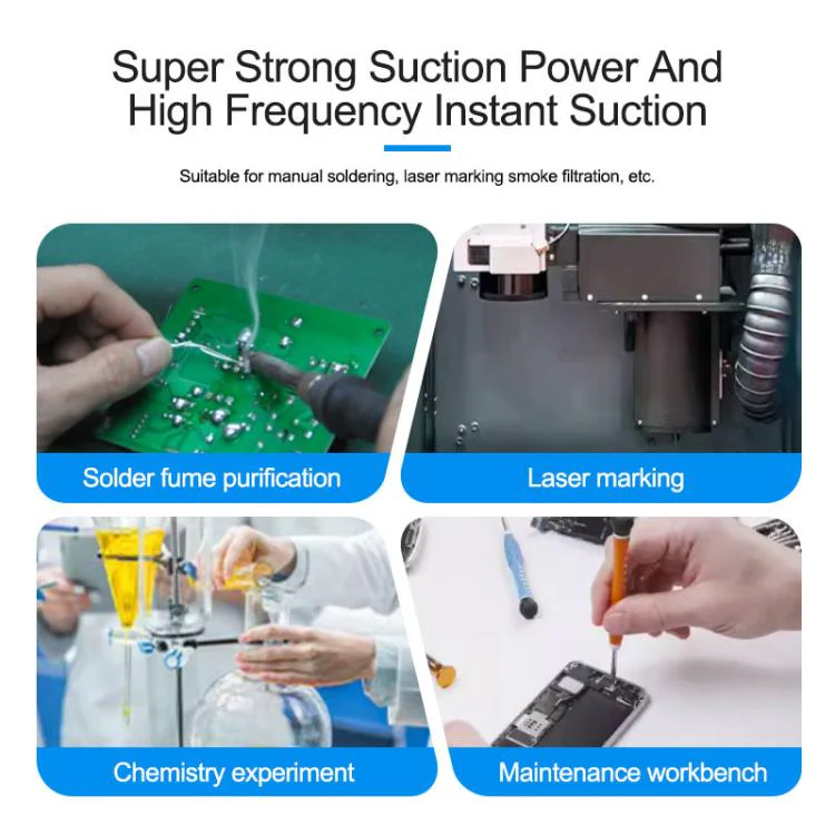 SUNSHINE SS-6605 Strong Suction Smoke Purifier, Plug:US Plug - Image 4