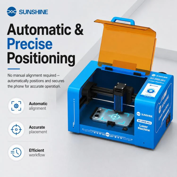 SUNSHINE SS-890B Mini Laser Screen Removal Machine, Plug:AU Plug - Image 11