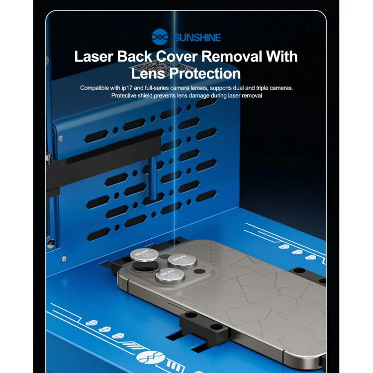 SUNSHINE SS-890B UItra Professional Foldable Smart Laser, Plug:US Plug - Image 9