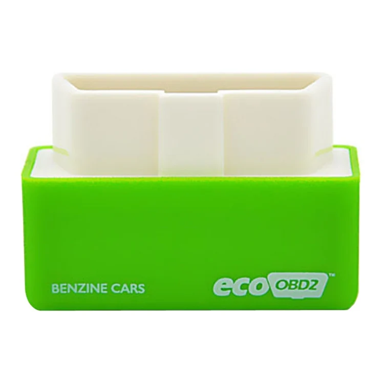 Super Mini EcoOBDII Plug and Drive Chip Tuning Box for Benzine, Lower Fuel and Lower Emission(Green) - Image 2