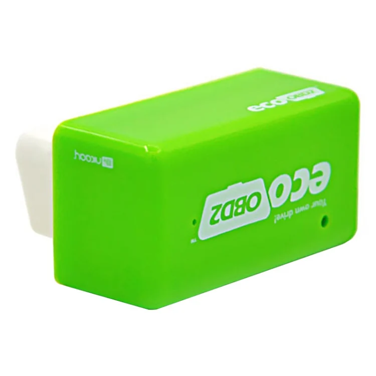 Super Mini EcoOBDII Plug and Drive Chip Tuning Box for Benzine, Lower Fuel and Lower Emission(Green) - Image 4