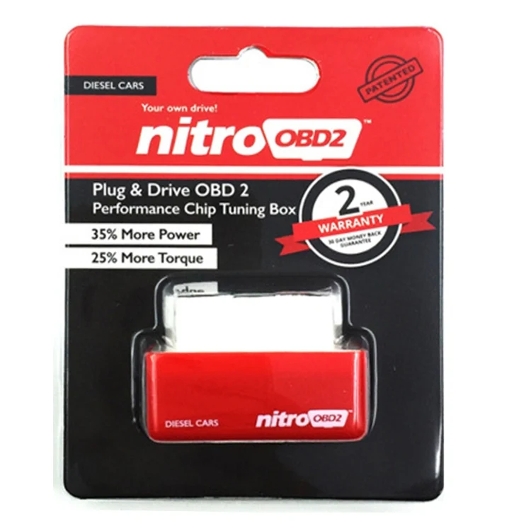 Super Mini EcoOBDII Plug and Drive Chip Tuning Box for Internal Combustion Engine, Lower Fuel and Lower Emission(Red) - Image 4