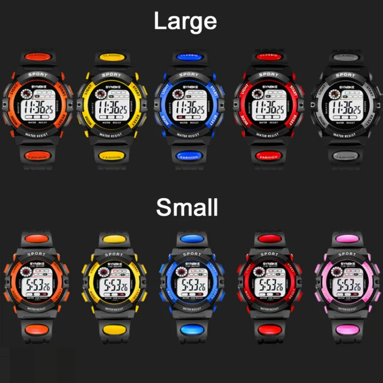 SYNOKE 99269 Children Sports Waterproof Digital Watch, Colour: Large (Blue) - Image 2