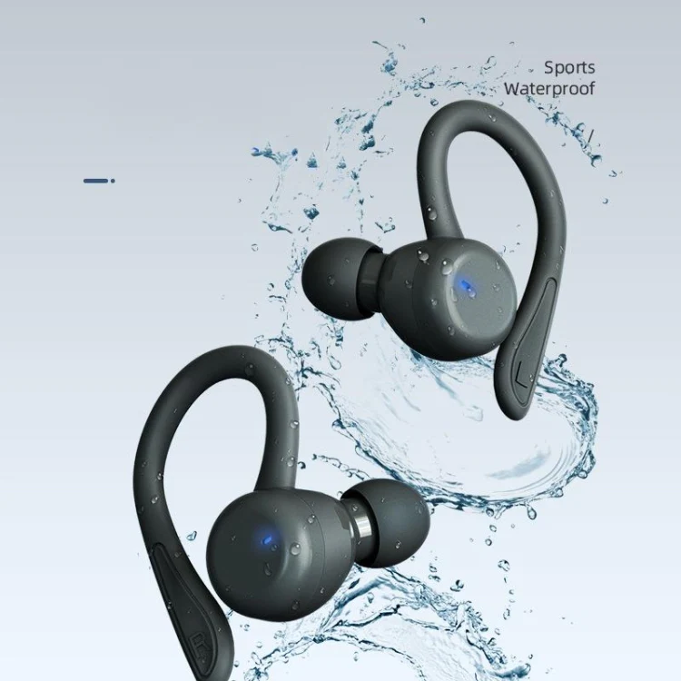 T&G T40 TWS IPX6 Waterproof Hanging Ear Wireless Bluetooth Earphones with Charging Box(Orange) - Image 7