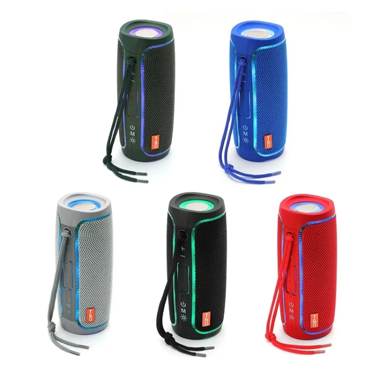 T&G TG288 TWS Portable LED Light Bluetooth Speaker(Black) - Image 2