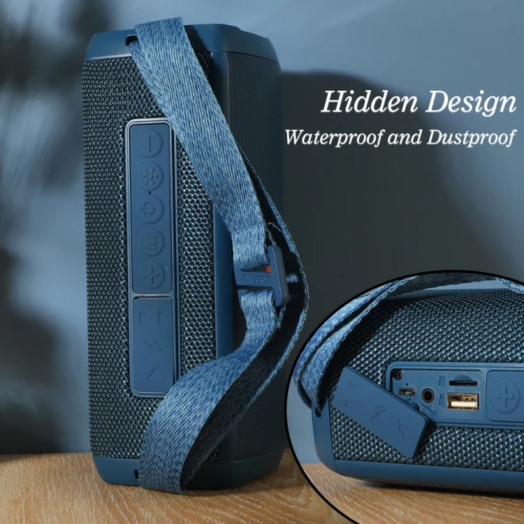 T&G TG345 Portable Outdoor Color LED Wireless Bluetooth Speaker(Black) - Image 6