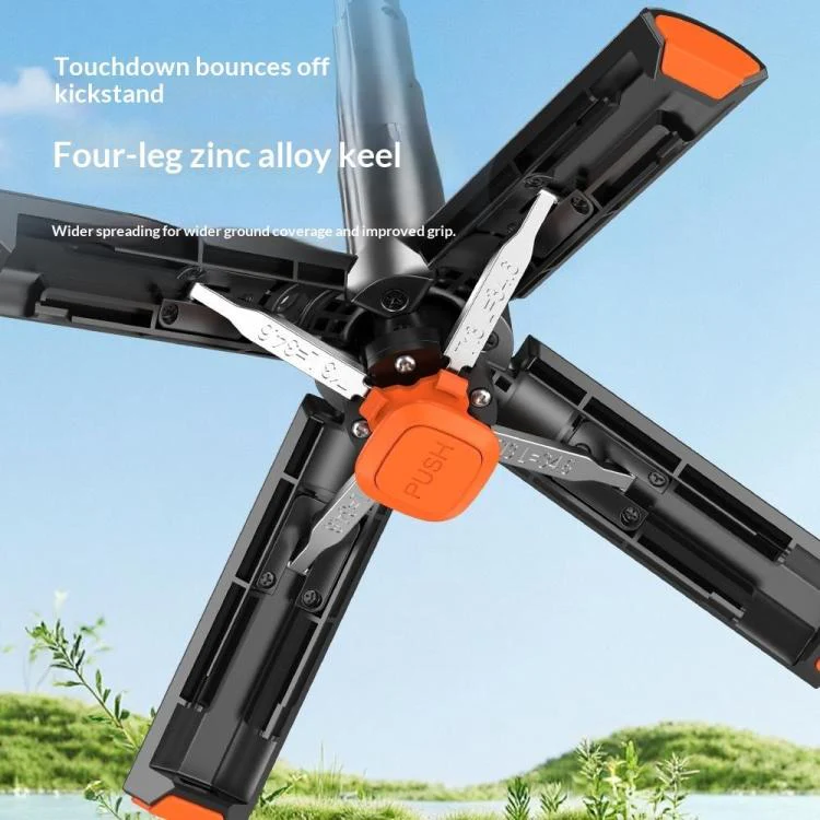 T13Y-C Bluetooth Remote Magnetic Phone Holder Auto Pop-Up Tripod Extendable Selfie Stick(White) - Image 5