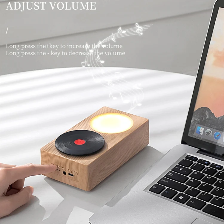 T19 Creative Retro Desktop Wireless Bluetooth Speaker(White) - Image 7