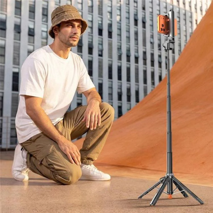 T35 Photography Auto Pop-Up Extendable Tripod Bluetooth Selfie Stick with Remote Control - Image 12