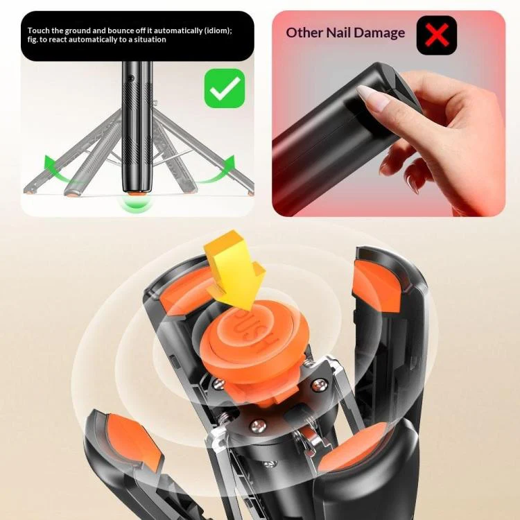 T35 Photography Auto Pop-Up Extendable Tripod Bluetooth Selfie Stick with Remote Control - Image 8