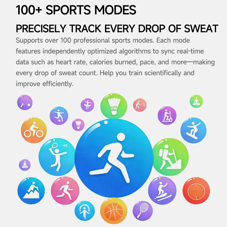 T95E 1.52-inch Display 2-in-1 Smart Sports Watch TWS Bluetooth Earphones(Black) - Image 11