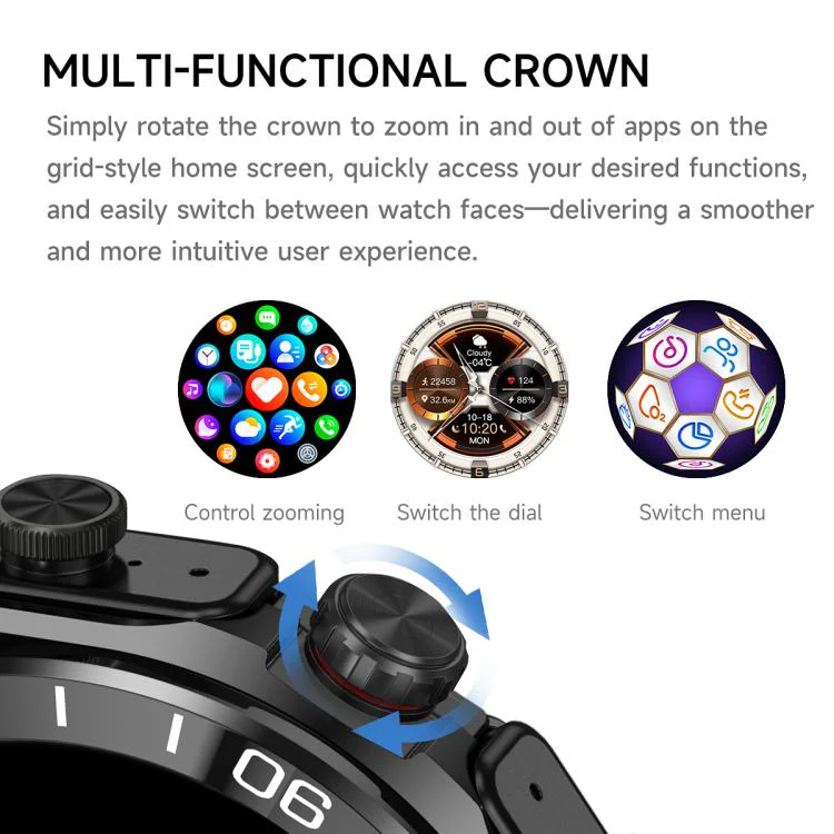 T95E 1.52-inch Display 2-in-1 Smart Sports Watch TWS Bluetooth Earphones(Black) - Image 18