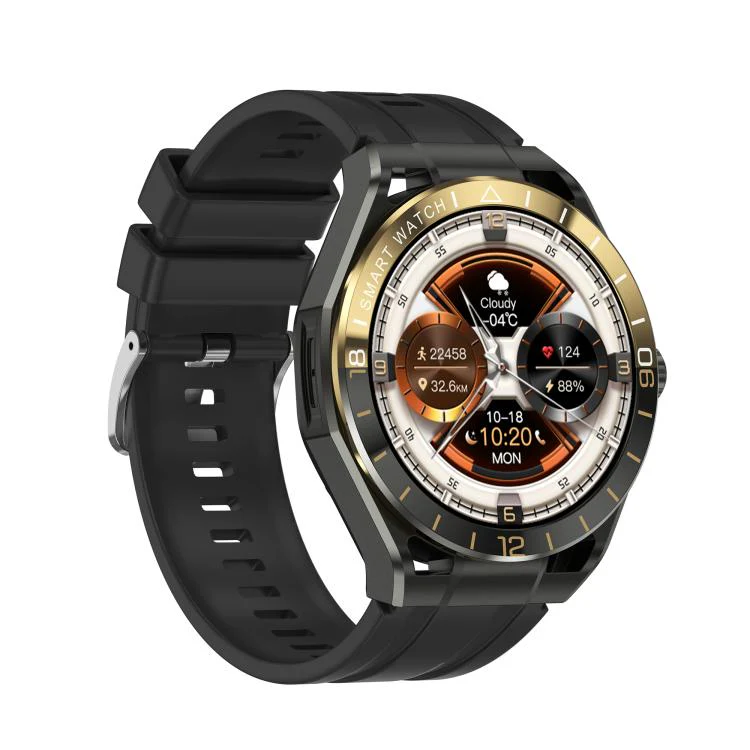 T95E 1.52-inch Display 2-in-1 Smart Sports Watch TWS Bluetooth Earphones(Black Gold) - Image 3