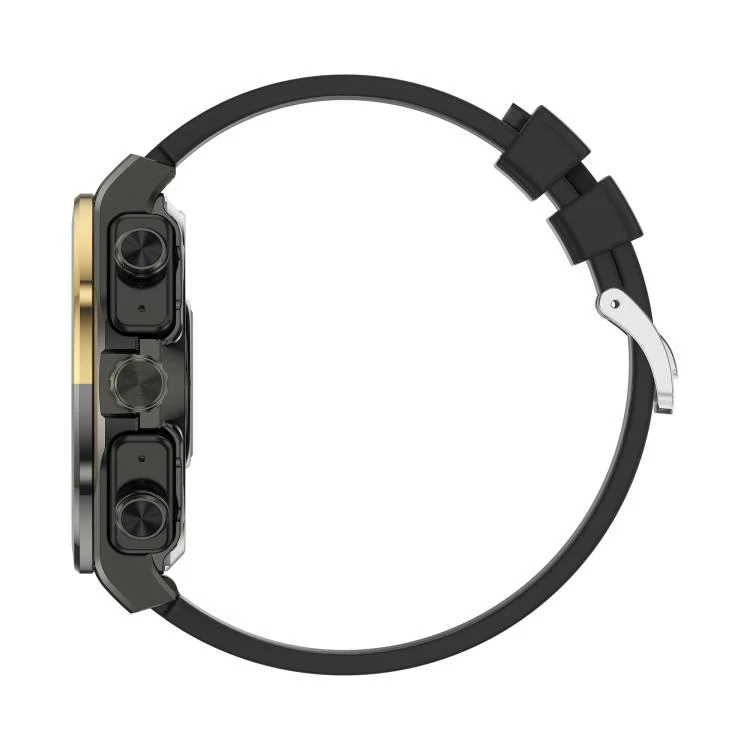 T95E 1.52-inch Display 2-in-1 Smart Sports Watch TWS Bluetooth Earphones(Black Gold) - Image 5