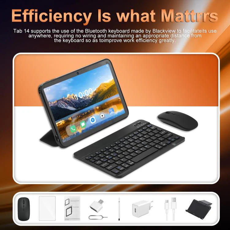 Tab 17 Pro 10.1 inch 4G LTE Tablet PC, 4GB+32GB, Android 10 MTK6755 Octa Core, EU Plug (Orange) - Image 13