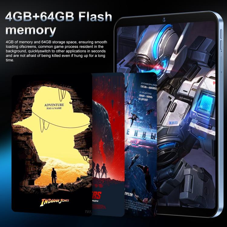 Tab 26 Ultra 10.1 inch 4G LTE Tablet PC, 4GB+64GB, Android 10 MTK6755 Octa Core, AU Plug (Blue) - Image 10