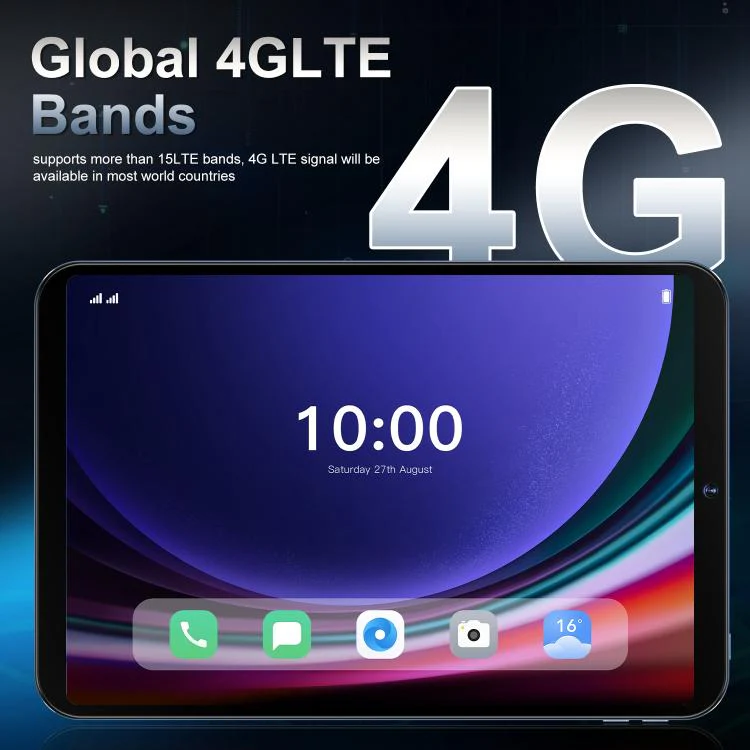 Tab 26 Ultra 10.1 inch 4G LTE Tablet PC, 4GB+64GB, Android 10 MTK6755 Octa Core, AU Plug (Grey) - Image 18