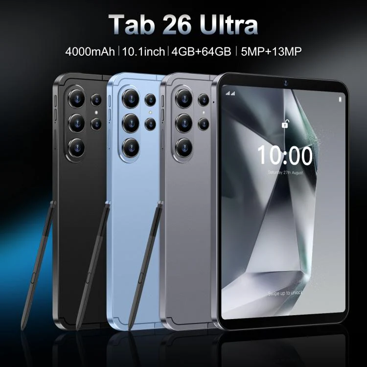 Tab 26 Ultra 10.1 inch 4G LTE Tablet PC, 4GB+64GB, Android 10 MTK6755 Octa Core, US Plug (Blue) - Image 4
