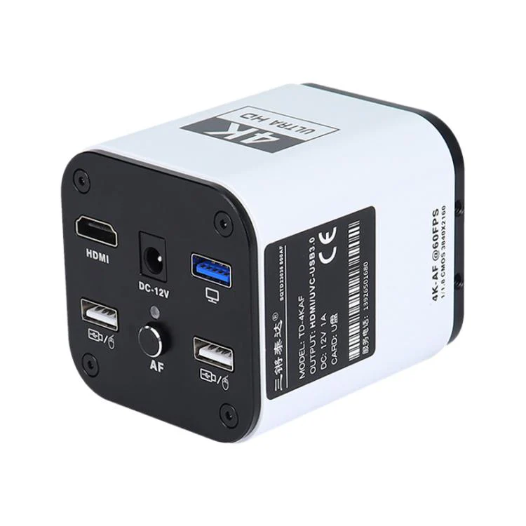 TAIDA TD-4KAF 60FPS CCD Edge Detection 4K Industry Microscope Camera, Plug:EU Plug - Image 2