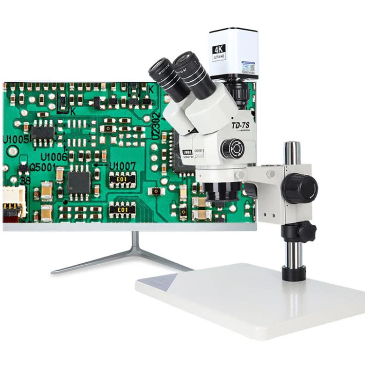 TAIDA TD-4KAF 60FPS CCD Edge Detection 4K Industry Microscope Camera, Plug:EU Plug - Image 7