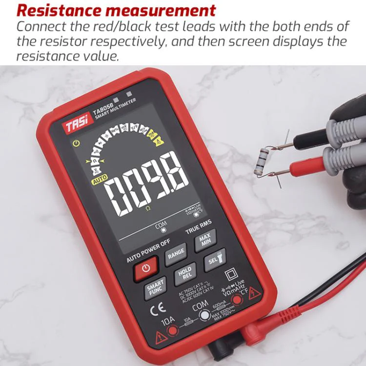 TASI TA805B Rechargeable Large Screen Digital Fully Automatic Smart Multimeter - Image 8