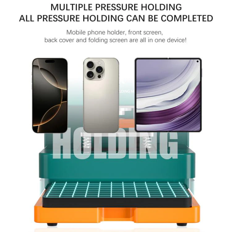 TBK 201P Frame / Screen / Back Cover Pressure Holding Machine with Built-in Vacuum Pump, Plug:US Plug - Image 5