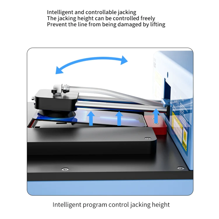 TBK 288 Built-in Pump Vacuum Automatic Intelligent Control Screen Removal Tool, UK Plug - Image 7