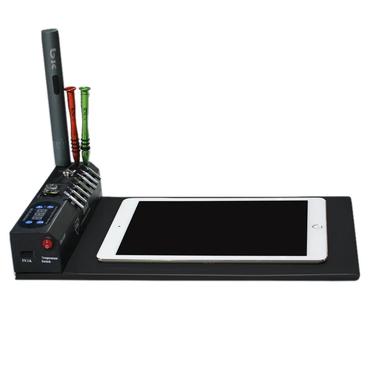 TBK-568R 220V Vacuum LCD Temperature Controller Touch Screen Glass Separator Machine with Multi-function Storage Box - Image 2