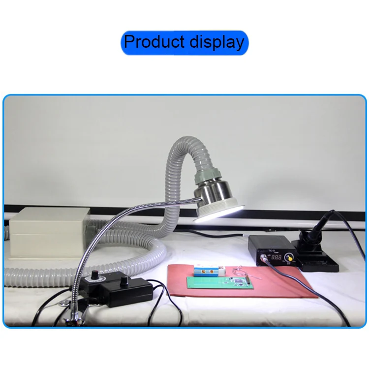 TBK Anti-static Sucking Smoke Instrument Mobile Phone Chip Circuit Board Welding Smoke Evacuator - Image 4