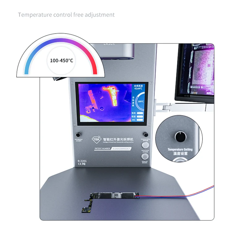TBK R2201 Intelligent Thermal Infrared Imager Analyzer with Microscope, UK Plug - Image 7