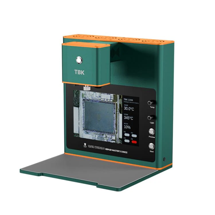 TBK TBK-2206 45W High-Power Intelligent Laser Desoldering Machine with HD Display, Plug:UK Plug