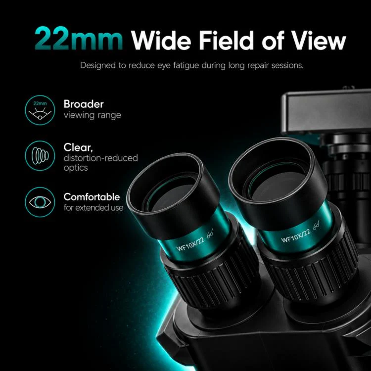 TBK TBK-701A 48MP 7X-60X Continuous Zoom Digital Microscope - Image 5